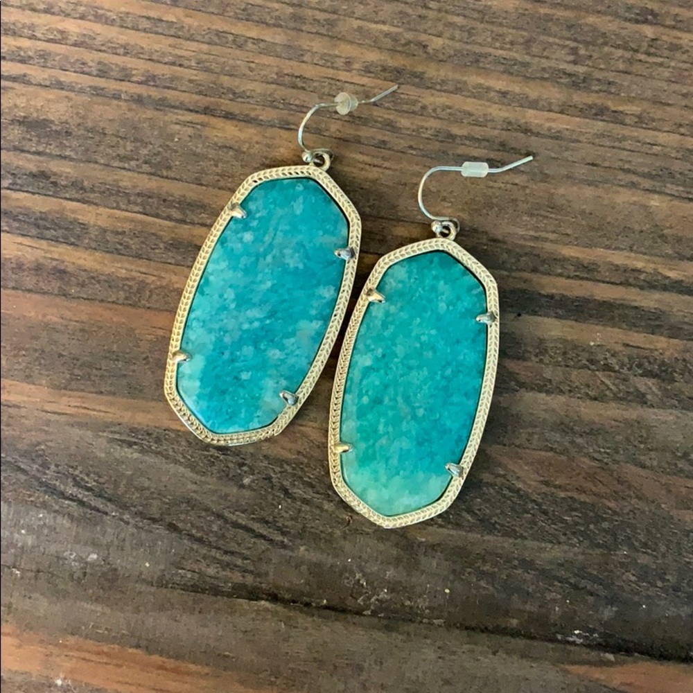Kendra Scott Blue Danielle Earrings
